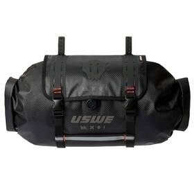 200067001 Uswe Handlebar Roll-top Bag With Holster Black