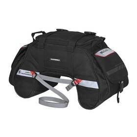 Via170023blk-1 Viaterra 48l Motorcycle Tail Bag Waterproof Roll Top Luggage Molle