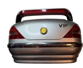 Ta0258 Vip Motorcycle Scooter Top Box Luggage Carrier With Spoiler And Tail Light