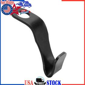 M523-a179-blk Vipjq Holder Helmet Hook Bracket Stainless Steel Universal Black For Scooter Motorbike