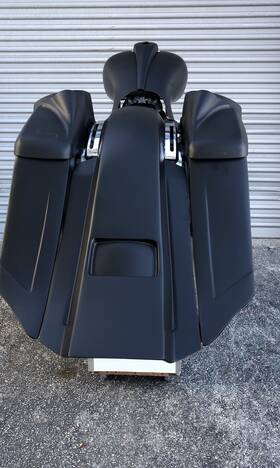 6657 Vm 2009-2013 Harley Davidson Complete Custom Bagger Kit Package Touring