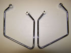 140-44 Vn1600 Mc Enterprises Chrome Saddlebag Supports For 03-08 Vulcan Classic Nos