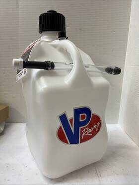 3522-ca Vp Racing 5.5 Gallon Square Utility Jug - White