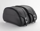 08l56-mfy-100c Vt1300cr Vt1300dr Vt1300ct Honda Stateline 1300 Plain Leather Saddlebags 10 11 12 2010-2012