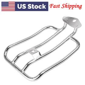 Vvipartsusa 421113421412 Rear Fender Luggage Rack Fit Harley-davidson Sportster Xl 883 1200 Silver Vi