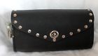 W.s.12 Collection Bikers Leather Genuine Black Studded Motorcycle Small Saddle Bag W.s.12 Collection Bikers Leather Genuine Black Studded Motorcycle Small Saddle Bag