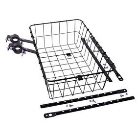 Wald 046307137216 Standard Medium Bicycle Basket - Gloss Black 1372gb