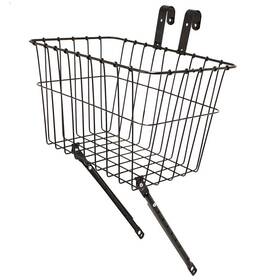 Wald 046307198019 Multi-fit Front Bicycle Basket - Black 14.5 Inch X 9.5 9 198gb