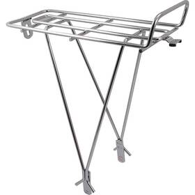 Wald 046307215006 Rear Bicycle Rack - Chrome Steel 215