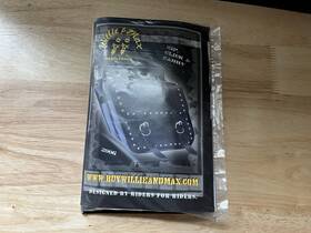 58622-00 Willie & Max Hk622 And The Hooker Saddle Bag Attachment Mount Black New Nib