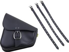 59823-08 Willie & Max And Slant Synthetic Leather Swing Arm Bag Left Black #59823-08