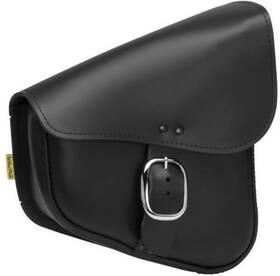 59904-00 Willie & Max And Black Leather Motorcycle Dual Shock Swingarm Storage