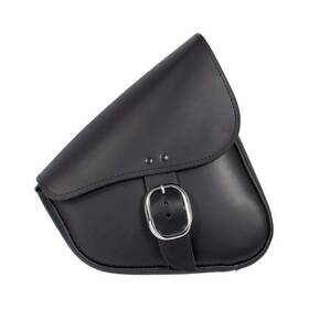 Willie & Max 830460003996 And Hd Sportsters Custom Hard Tails Leather Swingarm Bag With Chrome Buck