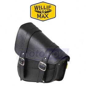 2rw1 Willie & Max Mn/2rw1 And Revolution Universal Swingarm Saddlebag For 1988-2017 Harley Rj