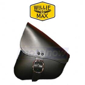 Ghe8 Willie & Max Mn/ghe8 And Leather Swingarm Bag For 2007-2012 Harley Davidson Xl1200n Si