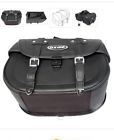 Ws-1000 Oxide Deluxe Tek Leather Motorcycle Panniers Saddle Bags 5060353951713
