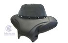 Ws-2-mb Mutazu Universal Large Matte Black Front Batwing Fairing With Tinted