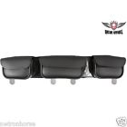 Ws26 Bikers Dream Motorcycle Windshield Bag Compartments With Metal Posts New