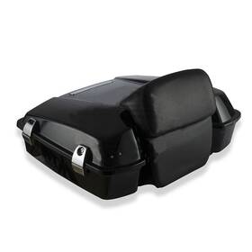 Qj-tb-002 Wynmoto #ren Black Razor Tour Pak W Old Latch And Backrest For 1994-2013 Harley Touring Models