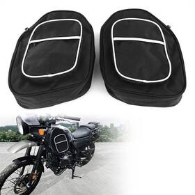 Fb019hwgysb01 Xitomer Fit For Himalayan 411 2018-2023 2022 Top Frame Canvas Side Duffel Baggage Black