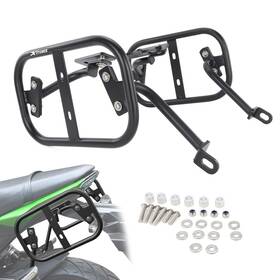 Fb019hwshb119-yg-pp Xitomer Steel Side Pannier Frame Brackets Black Fit For Kawasaki Z125/z125 Pro 2016-2025 Fb019hwshb119-yg-pp Xitomer Steel Side Pannier Frame Brackets Black Fit For Kawasaki Z125/z125 Pro 2016-2025