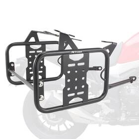 Fb019hwshb50-pp Xitomer Steel Saddlebag Bracket Side Carrier Racks Fit For Honda Cb500x 2017-2024 Black