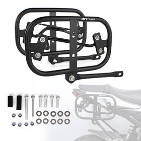 Fb019hwshb59-pp Xitomer Fit For 16-20 Honda Grom 125 Msx Steel Saddlebag Support Side Pannier Racks