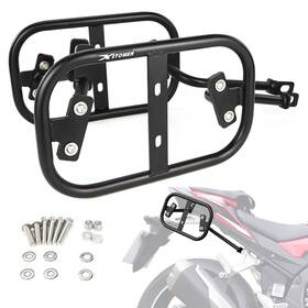Fb019hwshb91-yg-pp Xitomer Steel Side Pannier Racks Saddlebag Bracket Fit For Honda Cb500f 2019-2024 Black