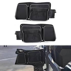Xihwdb01 Xitomer Fit For Polaris Rzr Xp 4 1000 2014-2023 Rear Door Bags Large Capacity Black
