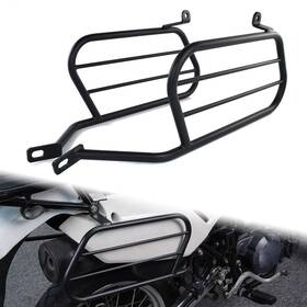 Xushwshb03-yc Xitomer Fit For Kawasaki Klr650 1987-2018 Pannier Saddlebag Support Carrier Racks Black