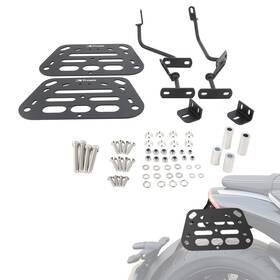 Xushwshb114-pp Xitomer Pannier Saddlebag Carrier Racks Black Fit For Triumph Rocket 3 R/gt 2020-2025