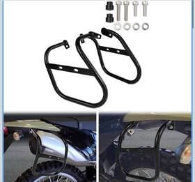 Xushwshb37 Xitomer Fit For Kawasaki Klx230 2020-2024 Pannier Saddlebag Support Carrier Racks Black