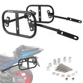 Xushwshb67-yg-pp Xitomer Steel Saddlebag Support Racks Side Carrier Fit For Yamaha Yzf-r3 2015-2025 Black Xushwshb67-yg-pp Xitomer Steel Saddlebag Support Racks Side Carrier Fit For Yamaha Yzf-r3 2015-2025 Black