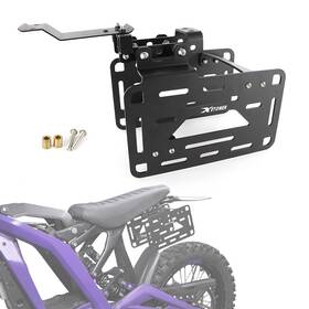 Xitomer Xushwshb69-pp Side Saddlebag Support Racks Frame Black Fit For Surron Light Bee X