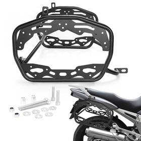 Xushwshb74-pp Xitomer Saddlebag Support Racks Side Frame Fit For Honda Tdm 900/a 2002-2013 Black