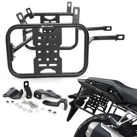 Xushwshb75-pp Xitomer Fit For 19-23 Honda Cb500x Motorcycle Pannier Saddlebag Carrier Racks Bracket