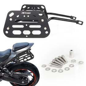 Xushwshb90-pp Xitomer Pannier Saddlebag Carrier Racks Bracket Fit For Suzuki Gsx-s 750 2017-2021 Black