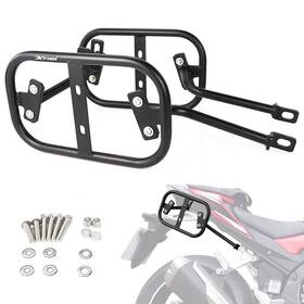 Xushwshb91-yg-pp Xitomer Fit For Honda Cb500f 2019-2024 Steel Saddlebag Support Racks Side Carrier Black