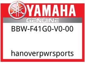 Bbw-f41g0-v0-00 Yamaha Oem Part Top Case Color Plate