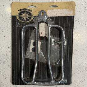Str-4tr51-10 Yamaha Nos V Star 650 Chrome Rear Luggage Rack Year 1997-2000