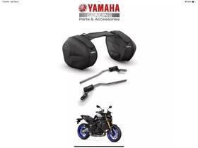 Yme-ssbag-00-10 Yamaha 2024 Mt-09/sp Oem Soft Panniers With Mounting Kit