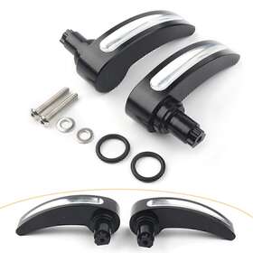 Yfoutlet 420018139538 Race Saddlebag Lid Lifter For Harley Touring Road King 14-18 Flt Blackus