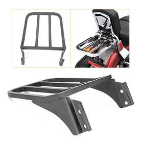 Yfoutlet 550731209666 Black Rear Seat Luggage Rack Carrier For Harley Sportster Xl Softail Flst Dyna