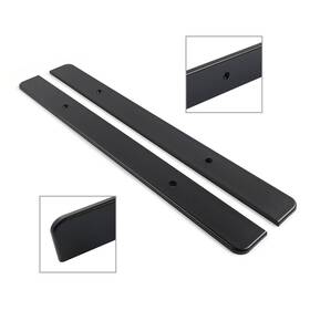 Yusen233 550736197142 2x Stretched Extended Saddlebag Skid Plate Fit Harley Touring 1993-2013 Black Us