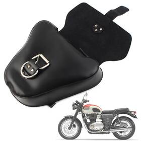 Zdl-kabusikikaisya1989us 770000850928 Side Cover Bag Pu Leather Black For T100 Scrambler 1200 Xc Xe Motorcycle