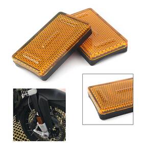 Zdl-kabusikikaisya1989usa 612078746829 Fork Leg Reflector Cover Strip Yellow Fit Bmw R1200rt R1200gs K1200rs K1200gt Us