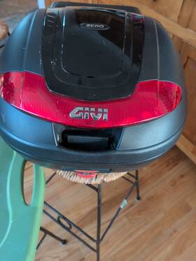 24-08402 Zero Motorcycles Storage Givi Trunk Box Black