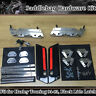 Zs-hls-1-20306 Zxmt Lids Latch Set Cover For Saddlebag Hardware Kit Bk