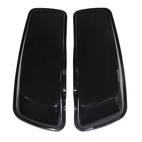 0401005lids Zxmt Upper Saddlebags Lids For 2014-2023 Harley Touring Street Glide Unpainted Black
