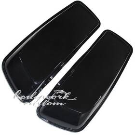 Bc-0401005-lids-unp Zxmt Unpainted Upper Saddlebags Lids Saddle Bag Cover Left Right For Harley 2014-2022